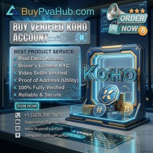 Buy KYC Verified KOHO Account