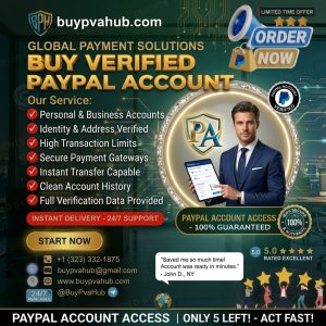 buy verified PayPal account USA