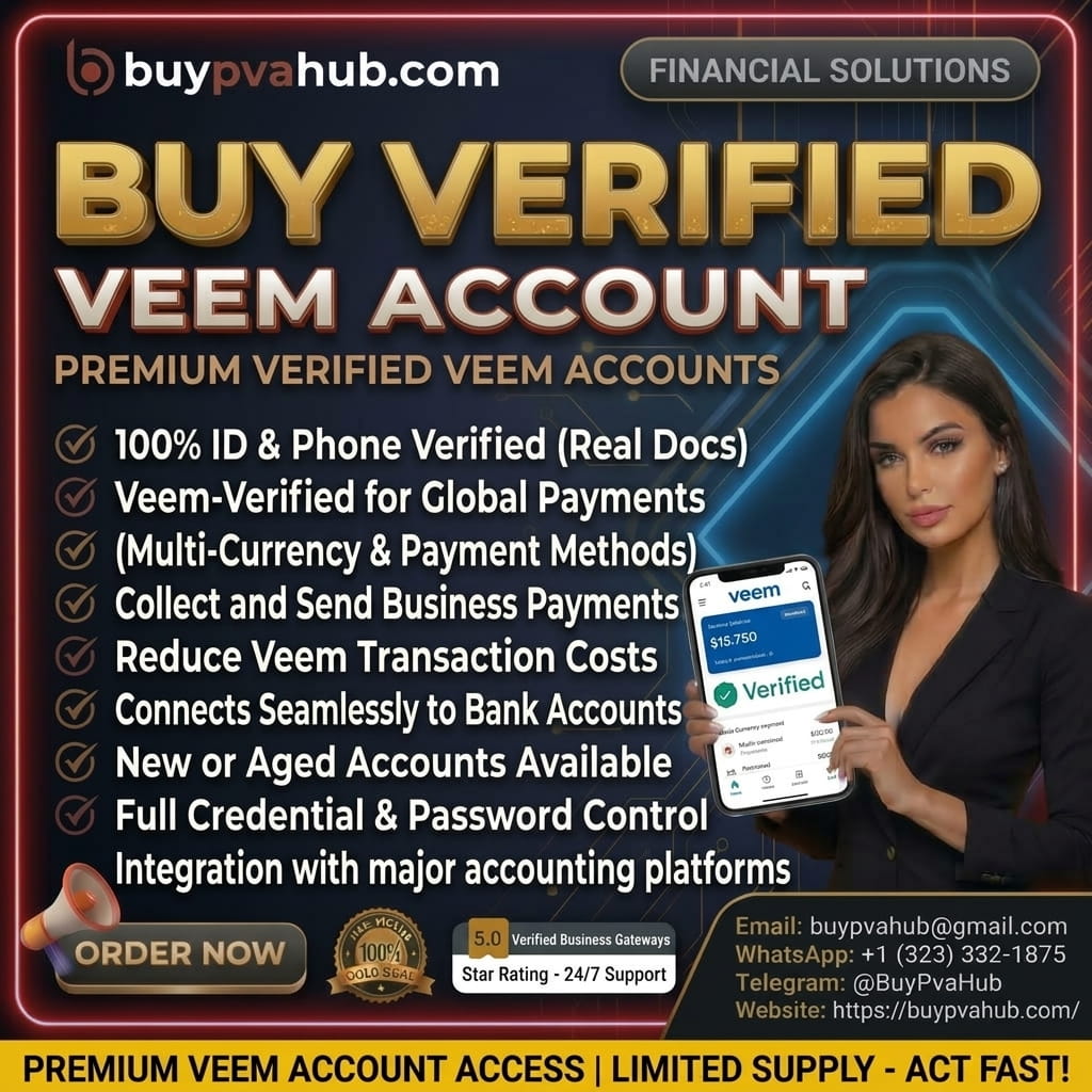 Buy verified Veem LLC account