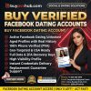 Old Facebook Account with Dating Feature