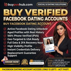 Old Facebook Account with Dating Feature